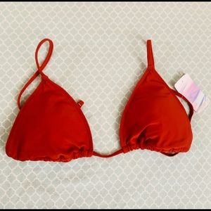 rust forever 21 bikini top